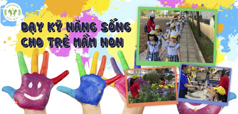Các nhóm kỹ năng sống cần thiết cho trẻ mầm non từ 3 đến 5 tuổi