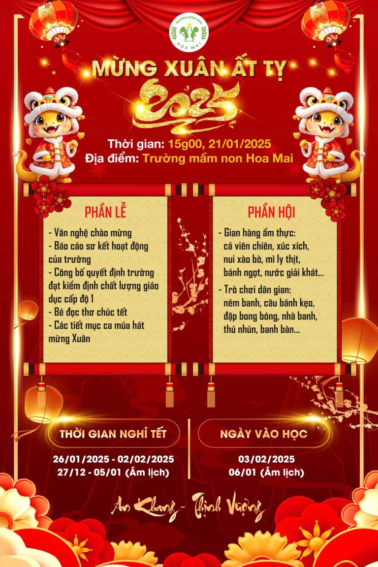 MỪNG XUÂN ẤT TỴ 2025